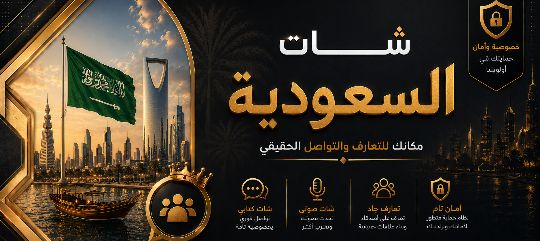 شات السعودية | دردشة سعودية صوتية وكتابية بدون تسجيل